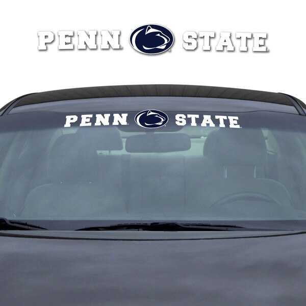windshield decal Penn State with Athletic Logo
